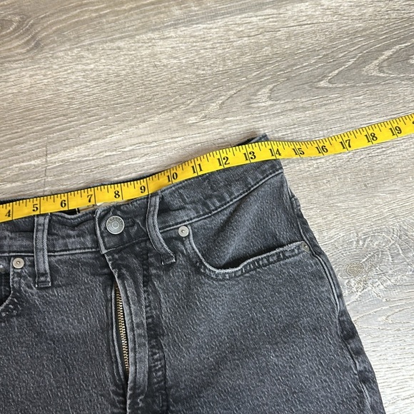 Madewell The Perfect Vintage Straight Jean in Rosella Wash Ripped Edition Sz 27 - Picture 8 of 12